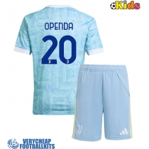 Juventus Lois Openda #20 Replica Away Minikit 2025-26 Short Sleeve (+ pants)
